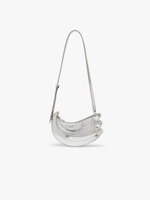 CASABLANCA Silver Banana Bag | Casablanca Paris