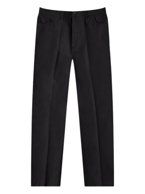 Valentino pleated straight-leg trousers