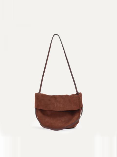 Bleu de Chauffe MULTI WAY MISSION SHOULDER BAG - RUBY BROWN
