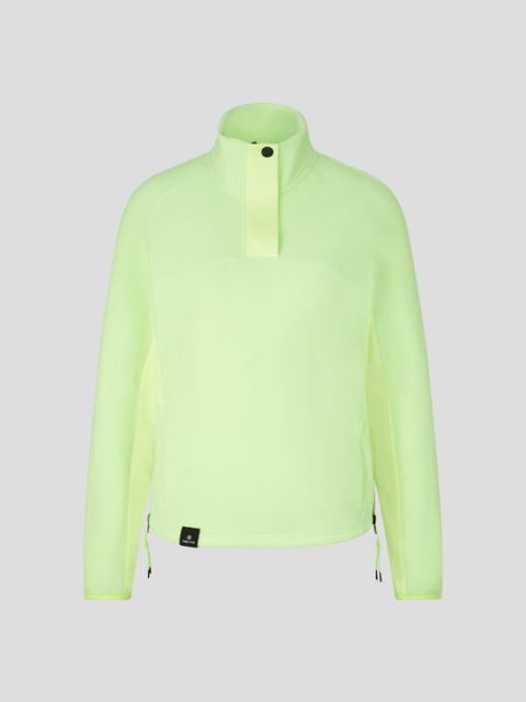 BOGNER Letty fleece second layer in Lime