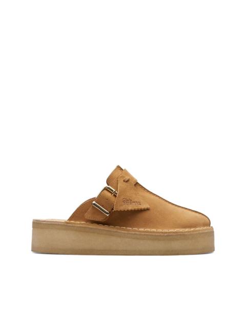 Clarks Originals Trek "Beige" mules