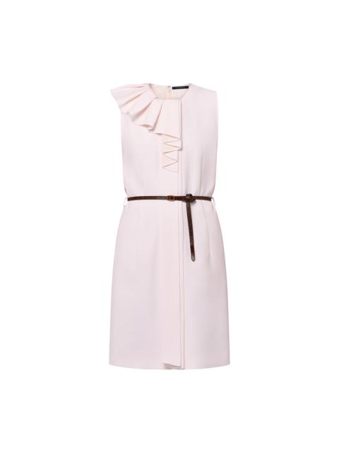 Louis Vuitton Flounce Collar Dress