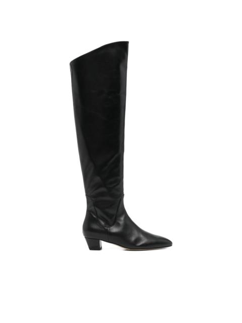 Aeyde 35mm Yonda leather boots