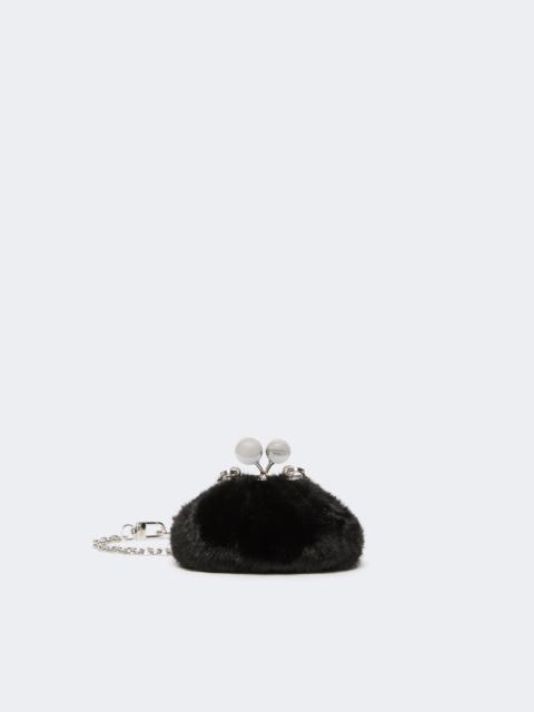 WEEKEND Max Mara TUBO Mini Pasticcino Bag with a soft texture - BLACK