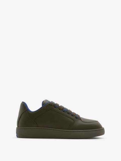 Burberry Leather Stock Sneakers
