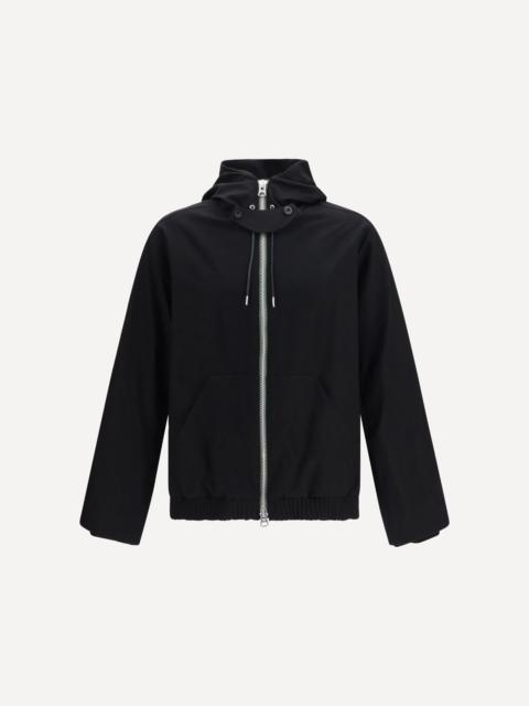 sacai Hooded flannel Jacket