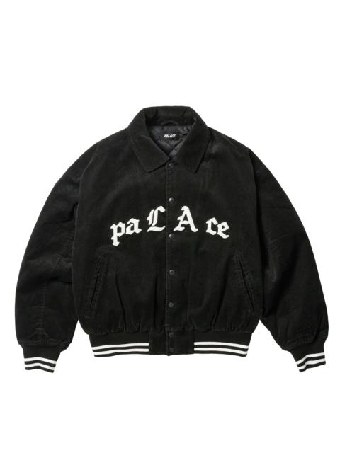 PALACE LOVE VARSITY JACKET BLACK