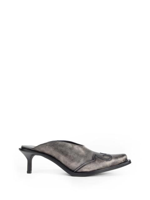 Ann Demeulemeester Beate Western-stitched Mules
