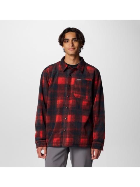 Columbia Men's Steens Mountain Printed Fleece Shirt Jacket II
