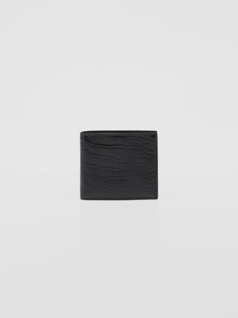 Prada Crocodile Leather  Wallet