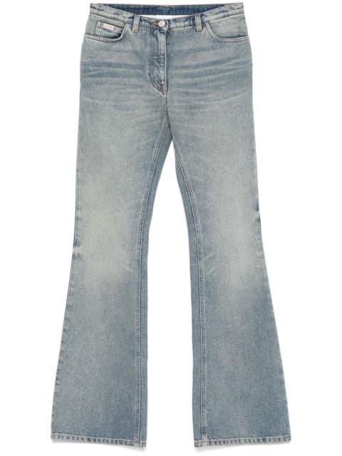 courrèges 70's bootcut trousers