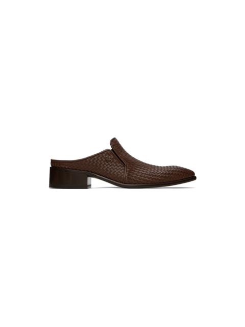 Martine Rose Brown Snout Loafers