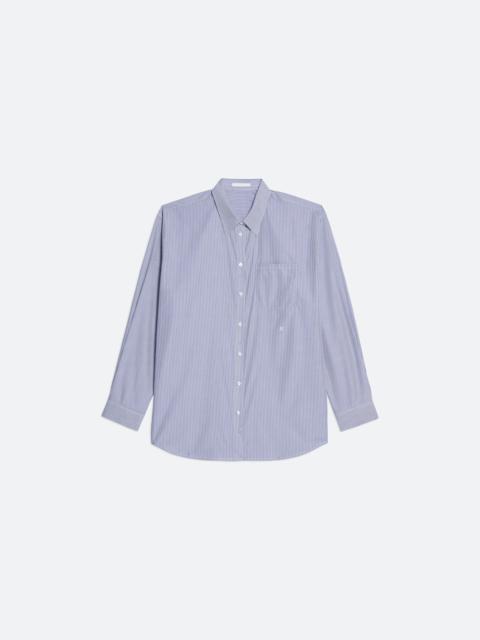 Helmut Lang OVERSIZED STRIPED POPLIN SHIRT