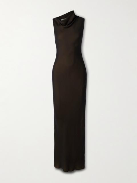 KALLMEYER Lilith One-shoulder Silk Maxi Dress