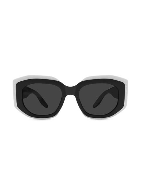 BARTON PERREIRA Women's Crescendo 50.5MM Square Sunglasses - Black