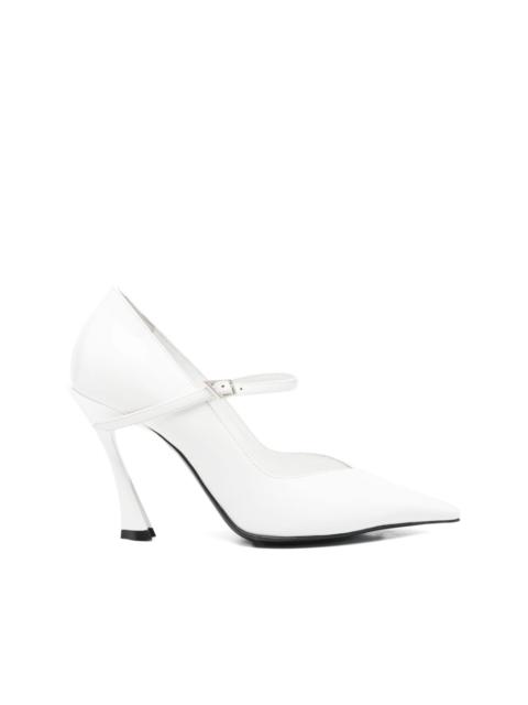 MUGLER 100 leather pumps