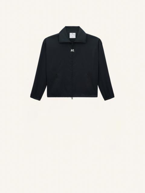 courrèges LIGHT NYLON TRACKSUIT JACKET