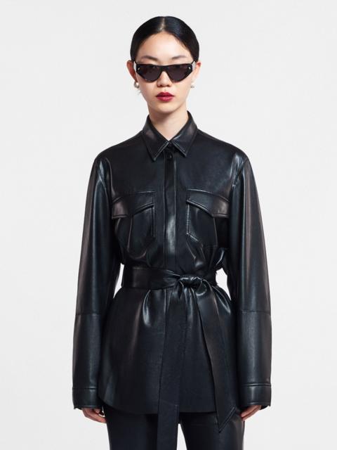 Nanushka Okobor™ Alt-Leather Shirt