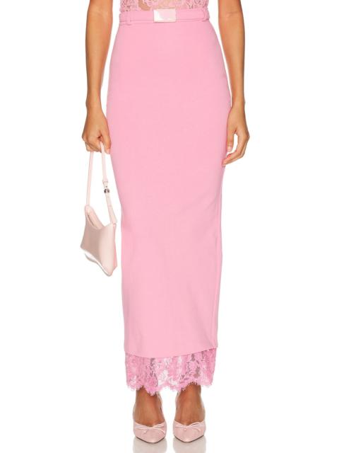 ROWEN ROSE Lace Maxi Skirt