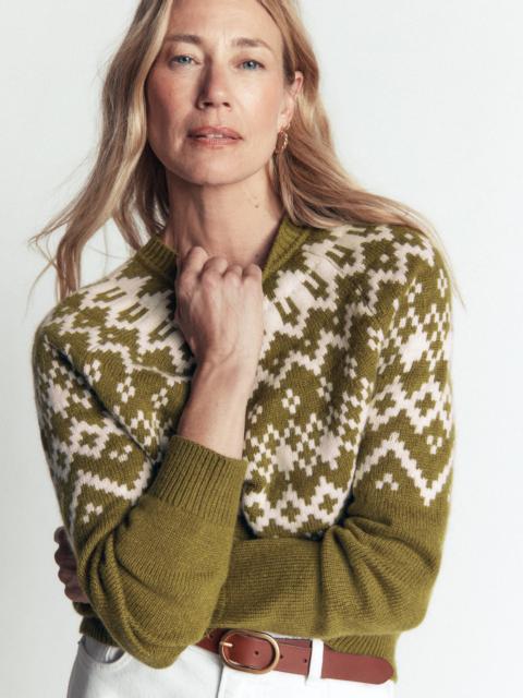 BODEN Mae Fair Isle Knitted Sweater-Cross Country