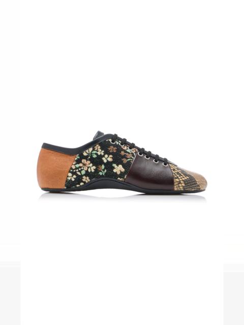 Dries Van Noten Patchwork Ballerina Sneakers