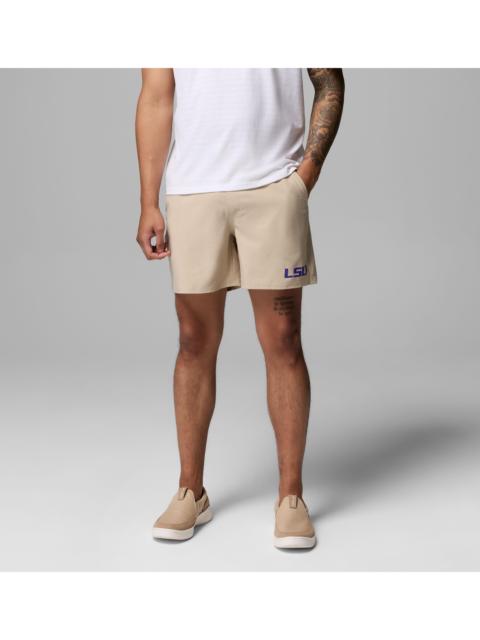 Columbia Men's Collegiate PFG Terminal Roamer Stretch Shorts - LSU