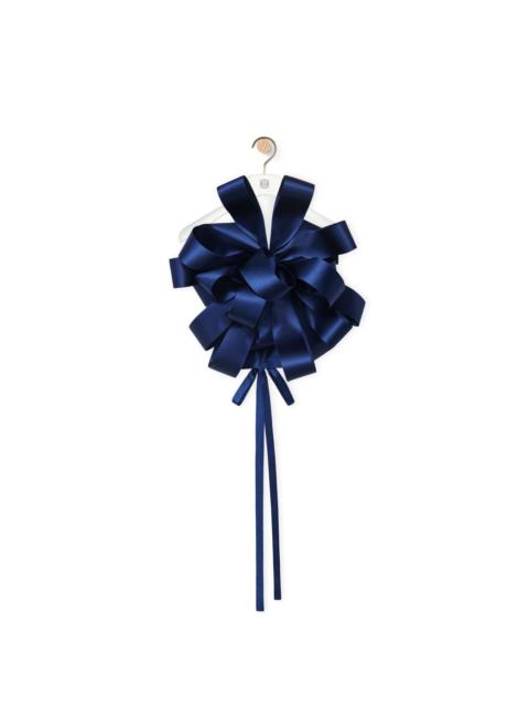 Loewe Bow top in technical satin