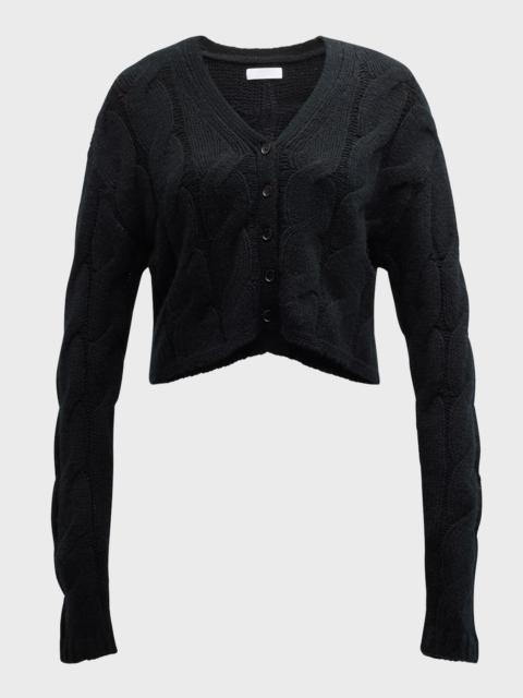 SABLYN Jolie Cashmere Cable-Knit Cardigan