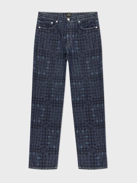 Paul Smith Relaxed-Fit Laser Print Jeans