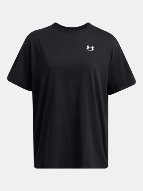 Women's UA BF Oversized Logo Short Sleeve