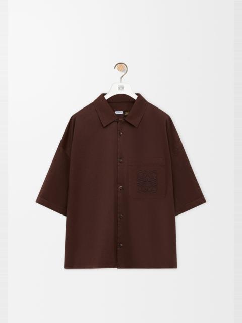 Loewe Short sleeve shirt in cotton