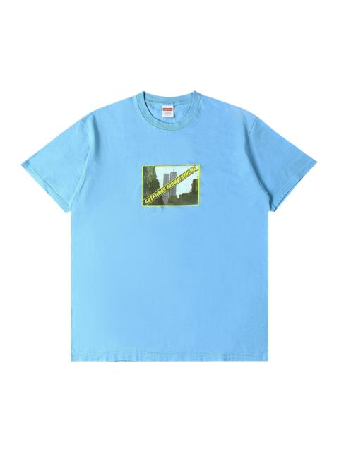 Supreme Supreme Greetings Tee 'Light Slate'