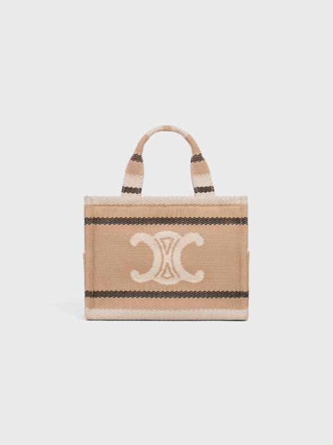 CELINE small cabas thais in STRIPED TEXTILE WITH TRIOMPHE
