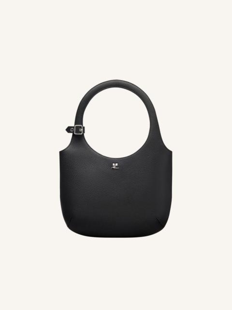 courrèges HOLY GRAINED LEATHER BAG