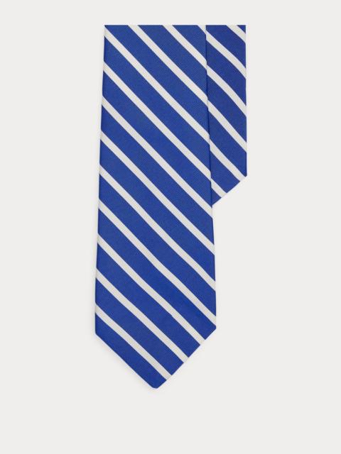 Polo Ralph Lauren Striped Silk-Cotton Mogador Tie