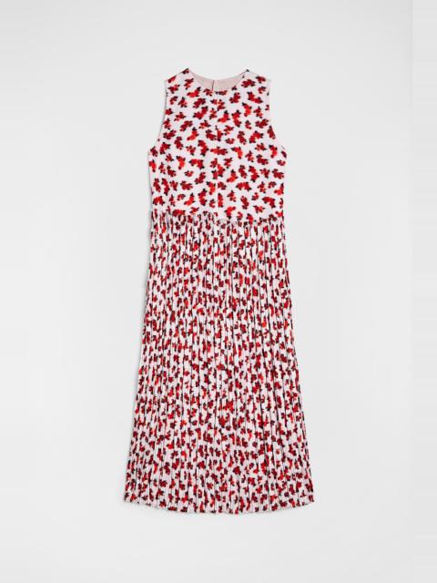 Jil Sander Fluid Viscose Printed Dress