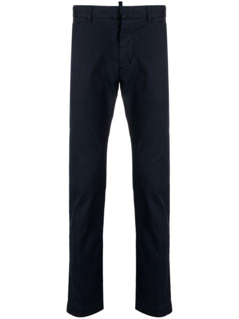 DSQUARED2 low-rise slim-fit cotton chinos