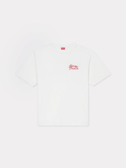 'KENZO Heart' oversized embroidered T-shirt