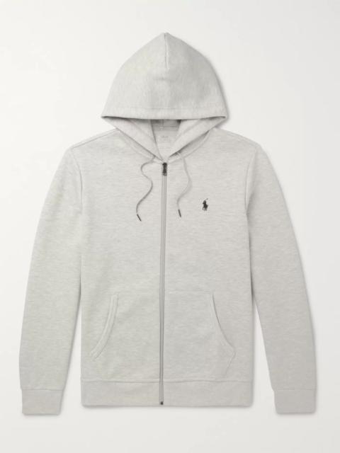 Polo Ralph Lauren Mélange Jersey Zip-Up Hoodie