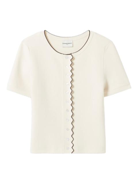Claudie Pierlot button-fastening top