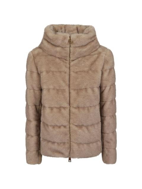 Herno faux-fur padded jacket