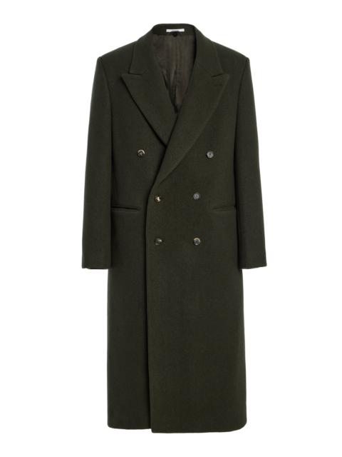 GABRIELA HEARST Brannick Coat in Olive Cashemre Felt