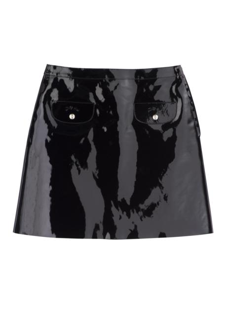 Longchamp Skirt Black - Leather
