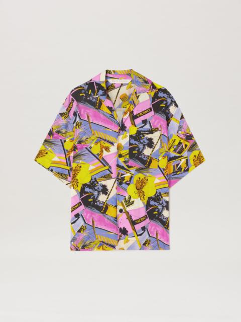 Palm Angels Miami Mix Bowling Shirt