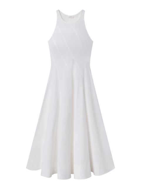 A.L.C. Gemma Stretch Cotton Midi Dress