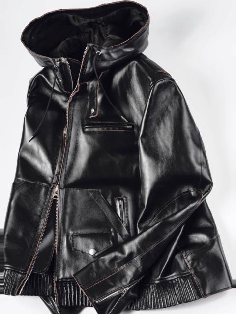 sacai Leather Blouson