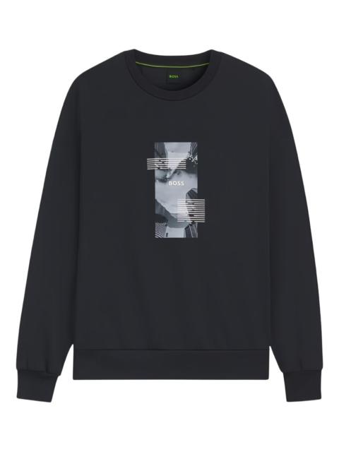 HUGO graphic-print sweatshirt