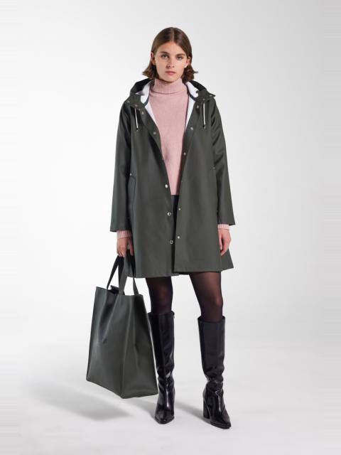 Stutterheim Women's Green Raincoat - Mosebacke