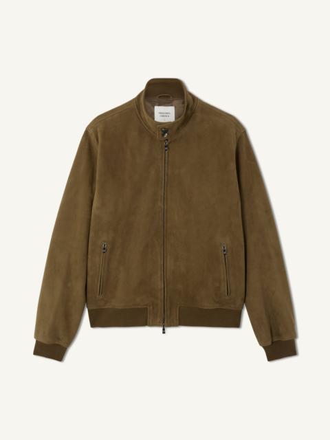 FRESCOBOL CARIOCA CANELA SUEDE BOMBER JACKET
