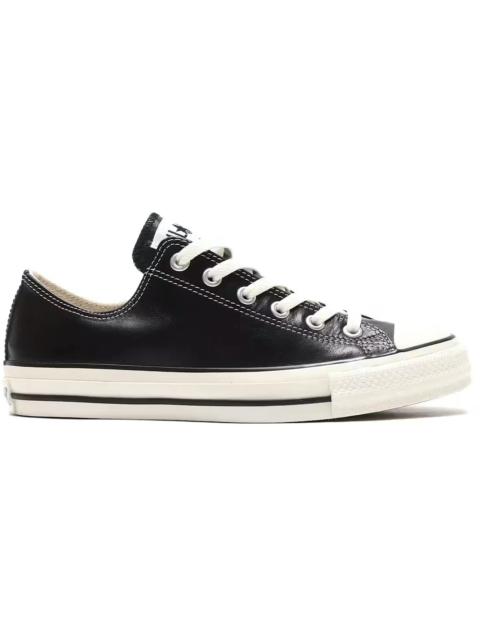 Converse All Star Olive Green Leather OX Black